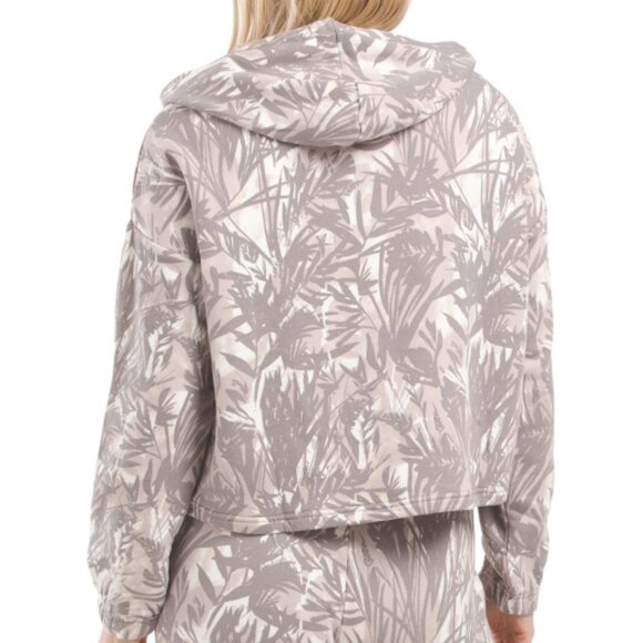 NEW LOVE STITCH Printed Multicolor Sweatshirt Grey/Natural 261tn - Picture 3 of 5